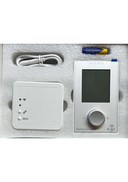S20 Digital Wifi Beyaz Oda Termostat