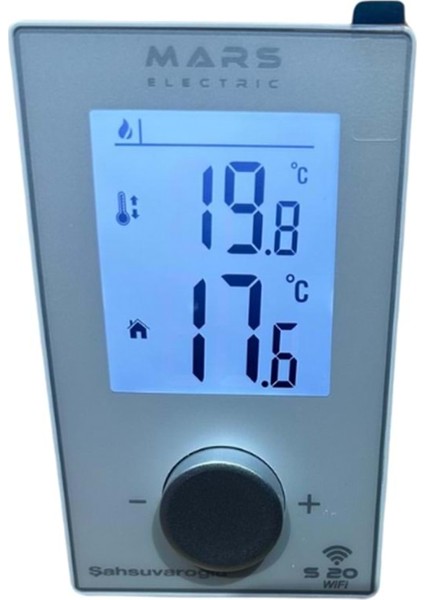 S20 Digital Wifi Beyaz Oda Termostat