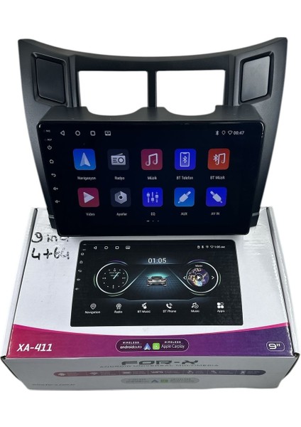 Toyota Yaris 2005-2012 Forx 4-64 Profesyonel Oem Multimedia
