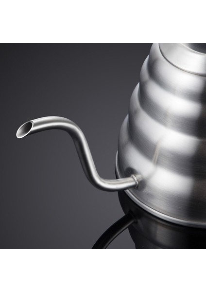 Su Isıtıcısı-1.0l Tarzı Kahve Damla Su Isıtıcısı Pot Termometre ile Paslanmaz Çelik Ince Ağız Deveboynu Cezve Damla Kahve Su Isıtıcısı 1l.2l Üzerine Dökün (Yurt Dışından)