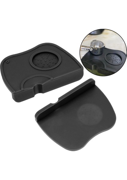 Kahverengi Büyük Stil 1 Adet Barista Kahve Tamper Mat Espresso Kahve Sabotaj Mat Silikon Kauçuk Köşe Mat Takım Tutucu Kaymaya Dayanıklı Ped (Yurt Dışından) fiyatları