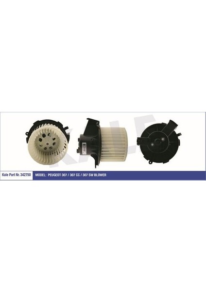 342750 Kalorifer Motoru 12V Peugeot 307-307 CC-307 Sw 6441P1