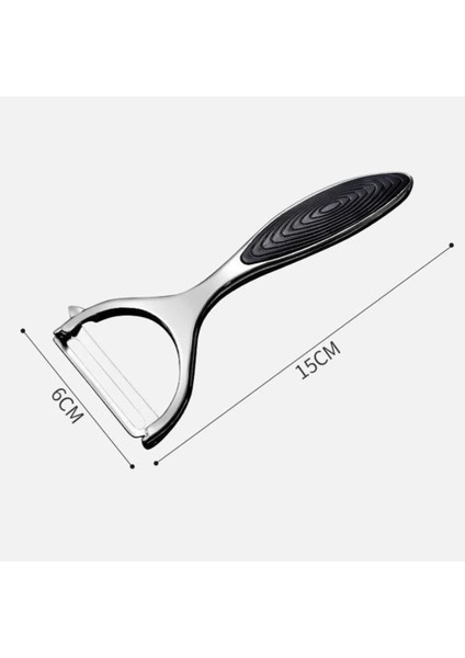 Yeşil Pürüzlü Stil Patates Soyucu Paslanmaz Çelik Sebze Soyucu Keskin Meyve Havuç Julienne Soyucu Mutfak Gadget Aksesuarları Sebze Dilimleyici (Yurt Dışından) modelleri