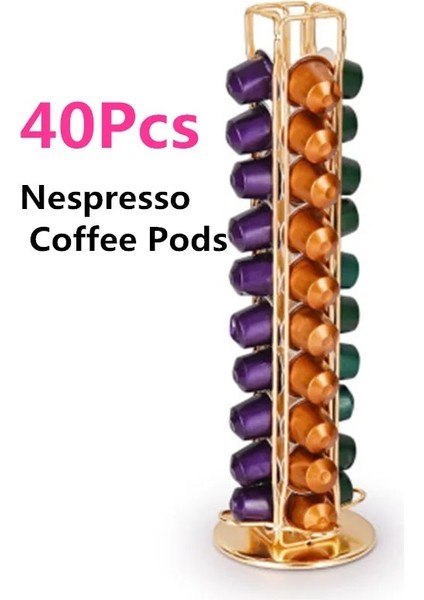 No.3 Tarzı 2019 Nespresso Kahve Kapsülleri Tutucu Döner Raf Kahve Kapsül Standı Dolce Gusto Kapsüller Depolama Rafı Organizasyon Tutacağı (Yurt Dışından) modelleri
