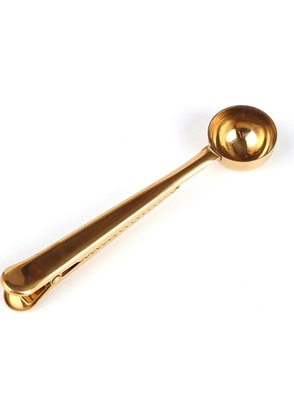 Altın Tarzı Iskandinav Tarzı Ikisi Bir Arada Kahve Kaşığı Altın Paslanmaz Çelik Sızdırmazlık Tozu Kaşığı Ev Ürünleri (Yurt Dışından) modelleri