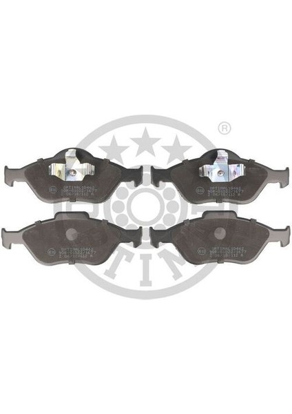 BP10462 Fren Balatası Ön 150MM Ford Fiesta Iv-V Ka 96-08 YS612K021DA