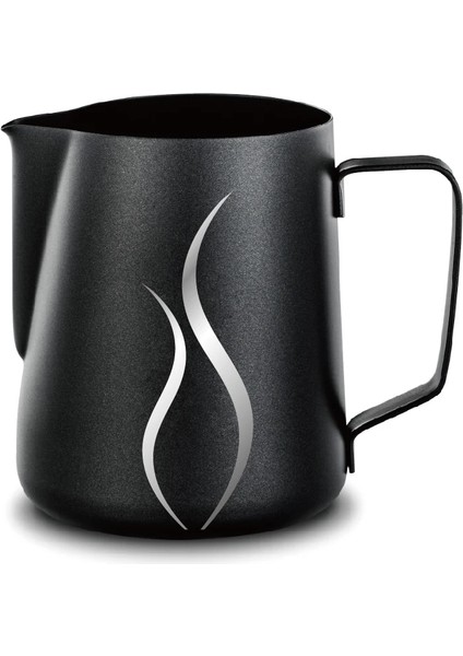 No.5 Tarzı 350 ml Yapışmaz Kaplama Paslanmaz Çelik Dıy Süt Köpürtme Sürahi Espresso Kahve Barista Craft Latte Cappuccino Krem Köpürtme Sürahisi (Yurt Dışından)