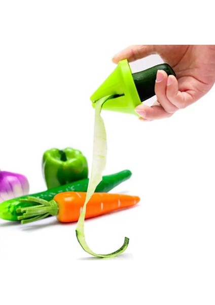 2 Yeşil Stil Spiral Parçalama Işlemi Cihazı Kesici Dilimleme Soyucu Sebze Kesici Rendeler Mutfak Aleti Spiralizer Rendeler Mutfak Aksesuarları (Yurt Dışından) indirimleri