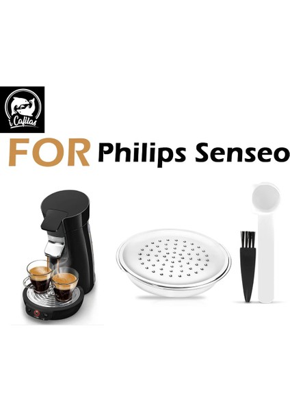 1 Kapsül Stili Philips Senseo Sistemi Kahve Makinesi Için Doldurulabilir Kahve Kapsülü Yeniden Kullanılabilir Bölmeler Espresso Krema Makinesi (Yurt Dışından)