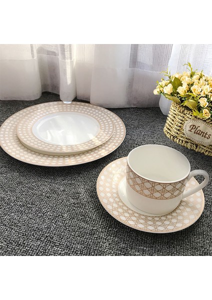 No.1 Stili Kemik Çini Altın Rattan Ekose Kahve Fincanı Seramik Çay Siyah Çay Bardağı Bulaşık Hayvan Tablewar Seti Düğün ve Yeni Eve Taşınma Hediyeleri (Yurt Dışından) fiyatları