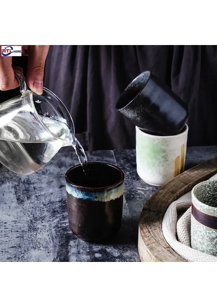 B04 Stili 200-300ML ml Geleneksel Çin Retro Tarzı Expresso Fincan Seramik Çay Fincanı Çin Porselen Kahve Kupa (Yurt Dışından) modelleri