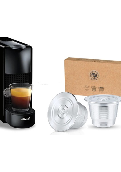 1 Kapsül 1 Kurcalama Stili Icafilasıcafilas Nespresso Doldurulabilir Kapsül Yeniden Kullanılabilir Kahve Filtresi Damlatıcı Çelik Kahve Kapsülleri De Cafe Recargables (Yurt Dışından) modelleri