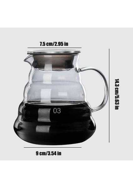 700ML Büyük Tencere Stili 700MLMLML Cam Cezve Çay Damla Kahve Su Isıtıcısı Yeniden Kullanılabilir Cezve Su Isıtıcısı Brewer Barista Percolator Temizle Filtre Pot (Yurt Dışından) fiyatları
