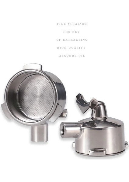 54 Mm-Siyah Stil Breville Filtre Sepeti Değiştirme Espresso Makinesi Aksesuarı Için 54MM Kahve Portafiltresi (Yurt Dışından) modelleri