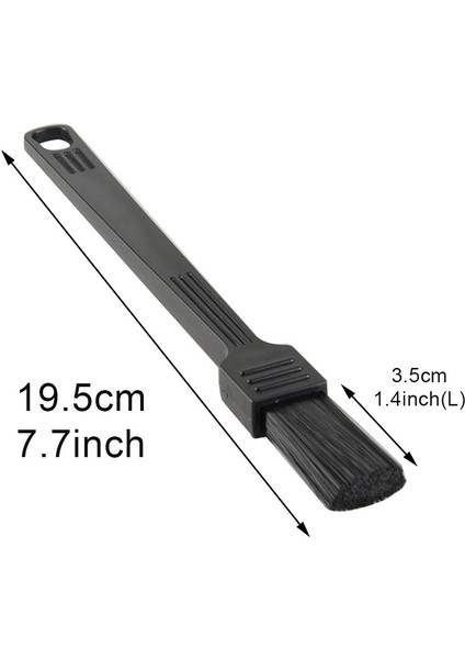 2 Adet Makine Temizleme Siyah Matcha Tozu Mini Barista Ev Mutfak Toz Alma Aracı Kahve Değirmeni Fırça Tahıl Ergonomik (Yurt Dışından) fiyatları