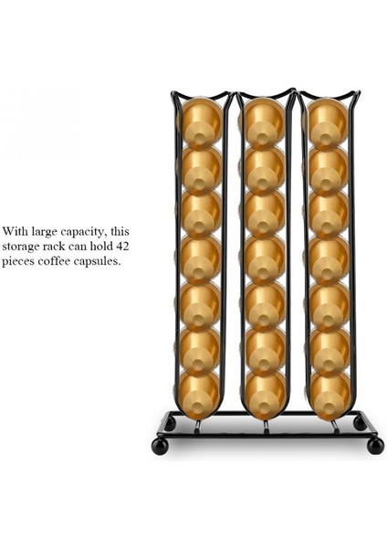 Stil 16 Stil 2019 Metal Kahve Pod Tutucu Nespresso Kapsül Standı Dağıtıcı 3 Satır Kahve Kapsül Nespresso Için Depolama Rafı (Yurt Dışından)