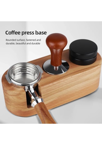 2-58MM Tarzı Kahve Pres Tutacağı Kulp Tutacağı Masif Ahşap Tozu Çekiç Kumaş Pudra 58 Toz Baskı Ayağı Kahve Makinesi Tutacağı Tabanı (Yurt Dışından) indirimleri