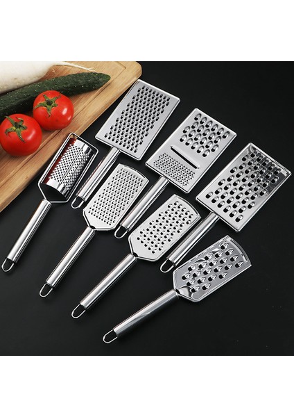 E Tarzı Çok Amaçlı Peynir Limon Rende Meyve Sebze Için Paslanmaz Çelik Patates Havuç Dilimleme Soyucu Gıda Kırıcı Mutfak Aletleri (Yurt Dışından) fiyatları