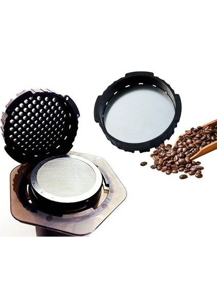 8pcs Stilini Filtrele 8 Adet 61 mm Kahve Metal Filtre Yeniden Kullanılabilir Paslanmaz Çelik Filtre Örgü Aeropress Kahve Makinesi 61 mm Mutfak Aksesuarları (Yurt Dışından) fırsatları