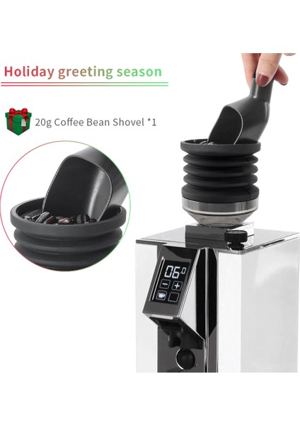 Gümüş Tarzı Kahve Çekirdekleri Öğütücü Tek Doz Hazne ve Körük Kahve Değirmeni Fasulye Kutusu Üfleme Temizleme Aracı Eureka Mignon ve Helios (Yurt Dışından) indirimleri