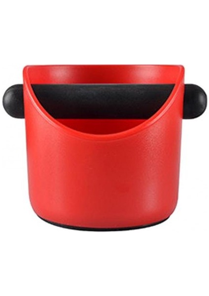 Kırmızı Stil Kaymaz Kahve Öğütme Çöp Kutusu Ev Kahve Araçları Cafe Aksesuarları Kahve Öğütme Knock Box Espresso Telve Konteyner (Yurt Dışından)