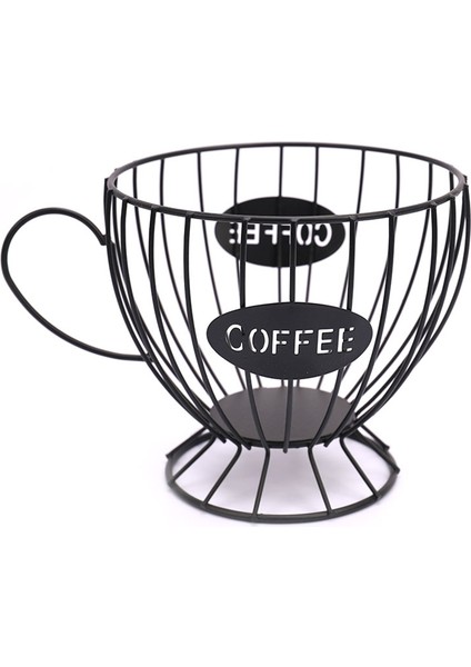 Gd Stili Evrensel Kahve Kapsül Depolama Sepeti Kahve Fincan Sepeti Vintage Kahve Pod Organizatör Tutucu Siyah Ev Cafe Otel Için (Yurt Dışından) modelleri