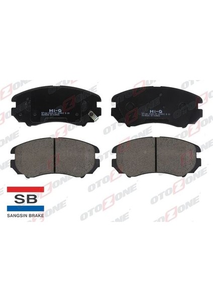 FDO8016 Ön Balata Tucson 04-Sonata 2.0 Crdı 01 04 Coupe 3.02 Kia Magentis 05 GDB3352 581012EA11
