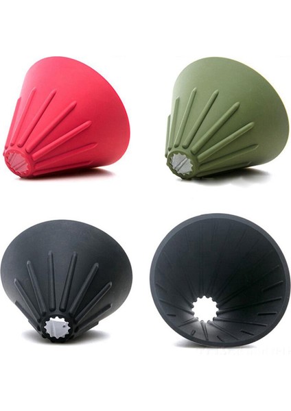 Yüzük Tarzı Siyah Katlanabilir Koni Üzerine Dökün Damlatıcı Yeniden Kullanılabilir Kahve Filtresi Bardak Tutucu Silikon Taşınabilir Filtre Üreticileri Seyahat Koni Kamp Damlası (Yurt Dışından) fiyatları