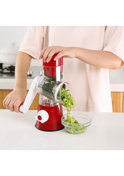 Kırmızı Stil Mutfak Sürtünme Ezme Sarımsak Öğütme Silindiri Patates Parçalayıcı Parçalayıcı Sıkma Sebze Rende Soyma Çekerek Sarımsak Rendelenmiş (Yurt Dışından) fiyatları