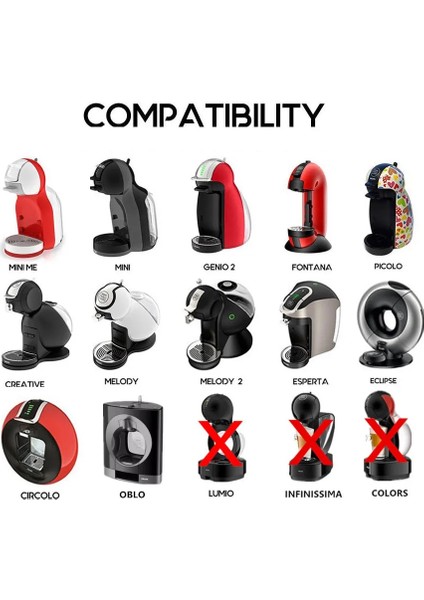 10 Yeşil Kapsül Stili Dolce Gusto Kahve Makinesi Için Gül Tarzı Yeniden Kullanılabilir Kahve Kapsülü Ackage Cápsula De Café قهوة (Yurt Dışından) modelleri