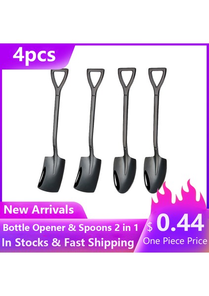 Beyaz Stil Paslanmaz Çelik Kürek Kahve Kaşık Seti Kepçe Kürek Çay Kaşığı Dondurma Tatlı Kaşığı Mutfak Aksesuarları Sofra Seti (Yurt Dışından) fiyatları