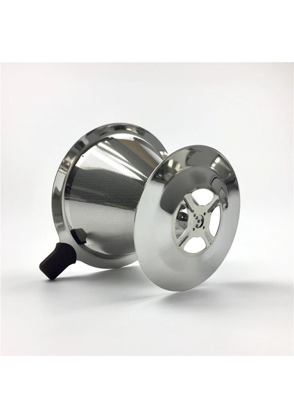 Küçük F-401 Stili Yeniden Kullanılabilir Kahve Filtresi Paslanmaz Çelik Tutucu Metal Örgü Huni Sepetleri Drif Kahve Filtreleri Dripper V60 Damla Kahve Filtre Fincan (Yurt Dışından)