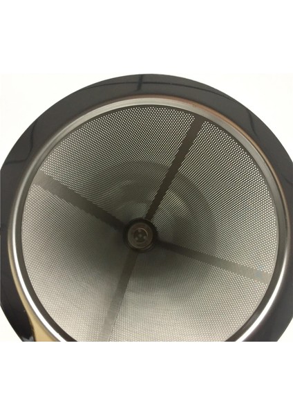 Küçük F-401 Stili Yeniden Kullanılabilir Kahve Filtresi Paslanmaz Çelik Tutucu Metal Örgü Huni Sepetleri Drif Kahve Filtreleri Dripper V60 Damla Kahve Filtre Fincan (Yurt Dışından)