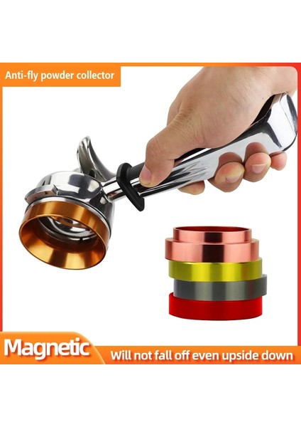 Kırmızı 58MM Tarzı Profesyonel Espresso Kahve Dozaj Halkası mm Doz Huni Alüminyum Kahve Malzemeleri Bira Kase Kahve Tozu Için Parçaları (Yurt Dışından)