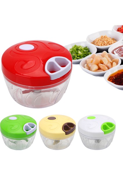 Sarı Stil Çok Işlevli Sarımsak Soğan Dilimleme Kesici Kıyma Dilimleme Parçalayıcı El Kıyıcı Manuel Halat Mutfak Robotu (Yurt Dışından) fiyatları