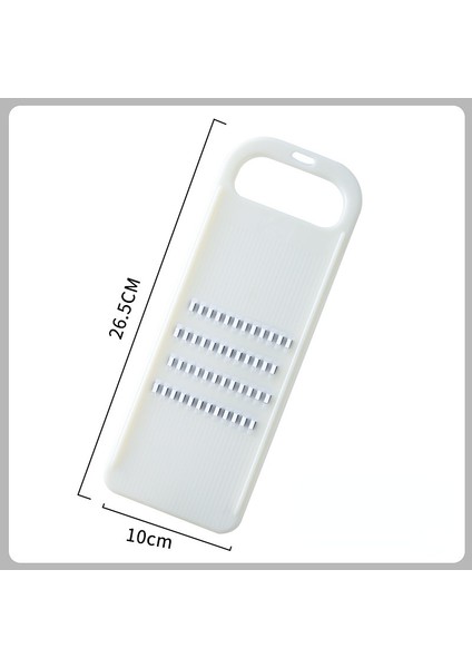 Beyaz Stil Sebze Rende Patates Izgara Dilimleyici Oluklu Net Kıyıcı Kesici Dalga Bıçak Er Mutfak Parçalayıcı Soyucu (Yurt Dışından)