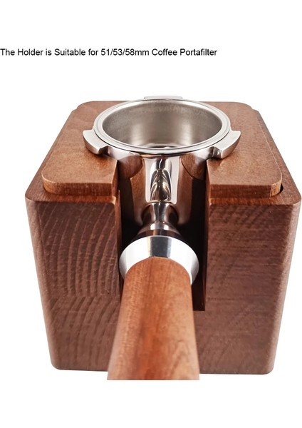 3kulak 51MM Filtre P2 Stili Distribütör Tamper Mat Tutucu mm Kahve Standı Portafilter Kahve Tabanı Filtresi Barista Aksesuarları Kahve Filtreleri (Yurt Dışından)