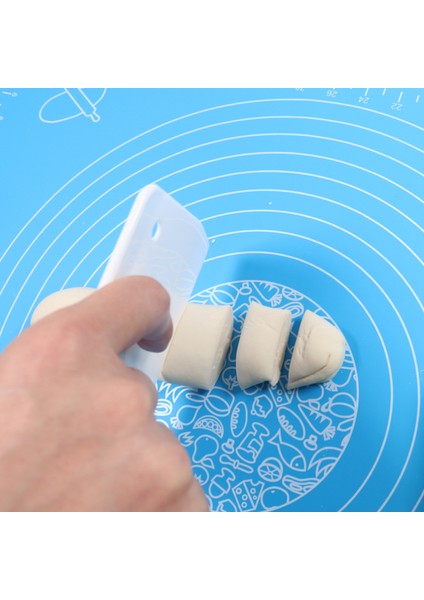 8 Inç Tarzı Mutfak Aksesuarı Silikon Yoğurma Hamur Mat Çerez Pişirme Yapışmaz Sarma Hasırı Pasta Fırın Tepsisi Pedleri Mutfak Aletleri Için (Yurt Dışından) fırsatları