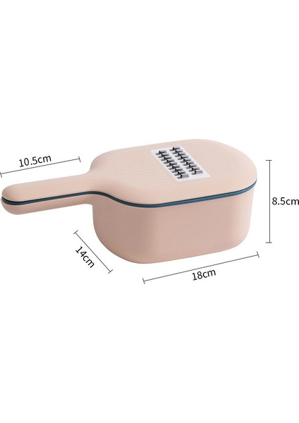 Pembe Tarzı Sebze Kesici Rende Sebze Dilimleme Öğütücüler Çok Dilimleme Soyucu Havuç Meyve 7 In 1 Mutfak Sebze Kesme Aletleri (Yurt Dışından)