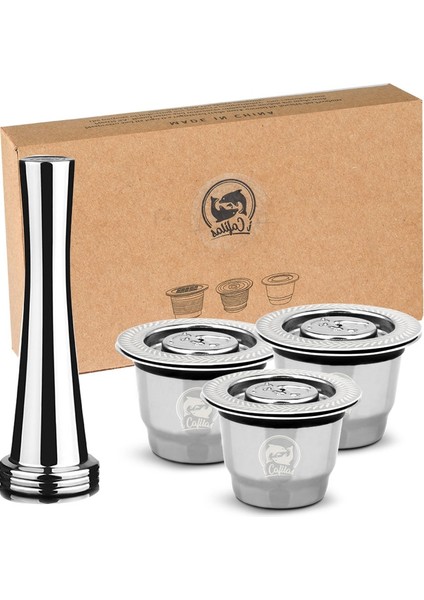 2 Kapsül Tarzı Nespresso Için Icafilascapsule Yeniden Kullanılabilir 2'si 1 Arada Kullanım Doldurulabilir Kapsül Crema Espresso Yeniden Kullanılabilir Doldurulabilir Kahve Filtresi (Yurt Dışından) fiyatları