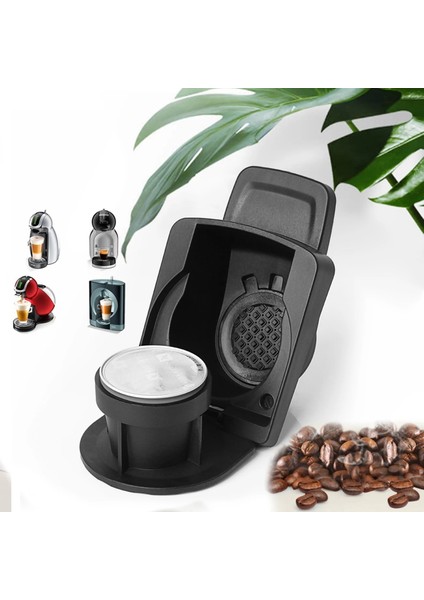Nespresso Orijinal Kapsüller Için Kapsül Adaptörü Dolcegustocrema Maker Kahve Makinesi Dönüştürücüsü Için Bir Tutucuya Dönüştürme (Yurt Dışından)