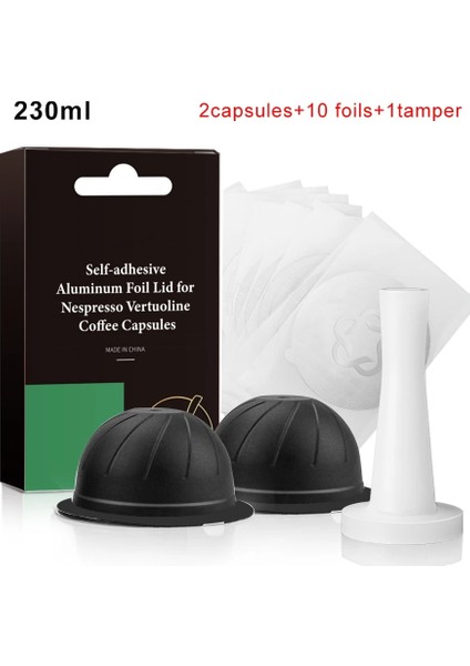 Bej Tarzı Icafilasbıg Espresso Kapsüller Yeniden Kullanılabilir Ürünler Nespresso Vertuoline & Vertuo Paslanmaz Çelik Doldurulabilir Kahve Filtresi Yeniden Kullanılabilir Kapsüller (Yurt Dışından)