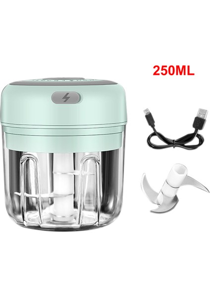 Turuncu Tarzı Mutfak Aksesuarları Alet Elektrikli Sarımsak Ezici Zencefil Somun Kırıcı Et Kıyma Gıda Parçalayıcı Doğrama Sarımsak Araçları Makinesi (Yurt Dışından)