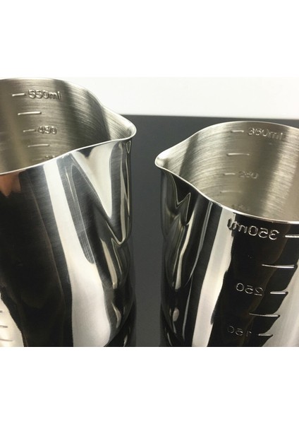 Renkli Stil 600 ml ml Melkopschuimer Paslanmaz Çelik Süt Köpürtücü Sürahi Cappuccino Latte Sanat Fincan Porselen Süt Sürahisi Süt Köpüğü Makinesi (Yurt Dışından) fırsatları