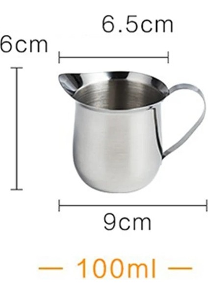 304M Tarzı Mıcck Yapışmaz Tava Sütlü Çikolata Pot Paslanmaz Çelik Köpüren Kahve Sürahi Çekme Çiçek Bardağı Eritilmiş Çikolata Isıtma Tavası Sürahi (Yurt Dışından)