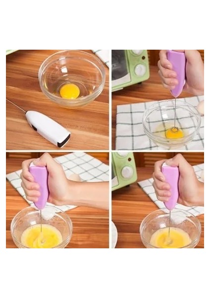 Mavi Stil Sütlü Kahve Çikolata Sürahileri Köpürtücü Mutfak Çırpma Mikseri El Süt Köpürtücü Cappuccino Kreması Köpüklü Karışım Bıyık (Yurt Dışından) indirimleri