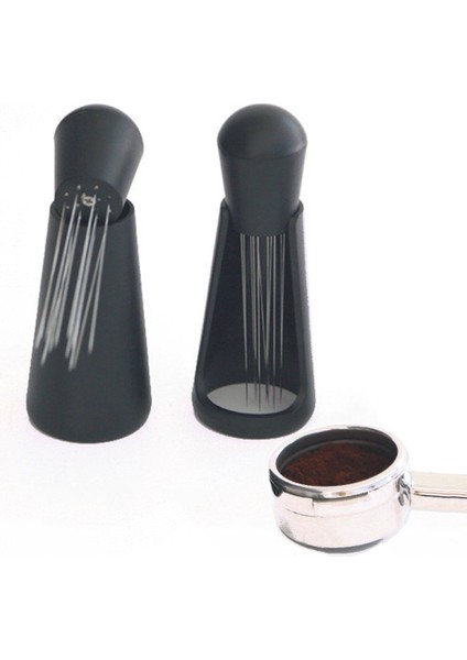 C-Siyah Tarzı Espresso Blender Metal Wdt Aracı Iğne O Sabotaj Kendinden Hizalama Standı Kahve Dağıtıcı Bez Tozu Iğne Stirringtool (Yurt Dışından) fiyatları