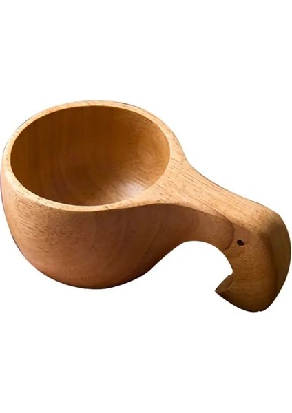 Bir Stil Ahşap Bardak Çay Kahve Kupa Taşınabilir Açık Doğal Ahşap Saplı Süt Bardağı Ev Dekorasyonu Drinkware Kuksa Kasa Çay Bardağı (Yurt Dışından)