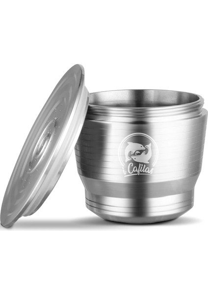 Şerit Capulses Stili Icafilass Paslanmaz Çelik Nespresso Için Yeniden Kullanılabilir Kapsül Presli Kahve Sabotaj Doldurulabilir Oksitlenebilir Kahve Pod Filtreleri (Yurt Dışından) fırsatları