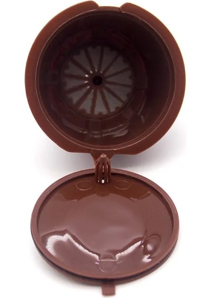 2 Adet Tarzı Yeniden Kullanılabilir Kahve Kapsül Filtre Fincan Nescafe Dolce Gusto Için Doldurulabilir Kapaklar Kaşık Fırça Filtre Sepetleri Pod Yumuşak Tat Tatlı (Yurt Dışından)